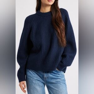 Madewell Ribbed Cotton-Blend Sweater